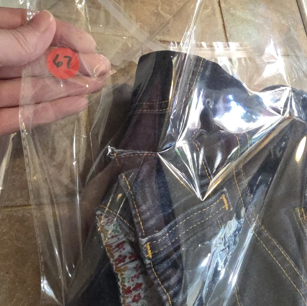 Oh Baby! MOTHERHOOD 36 XL Maternity Cargo Shorts Blue Denim Jean Drawstring Hem - Picture 8 of 8